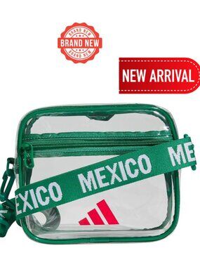 adidas Clear Stadium Bag - Small Transparent Crossbody 4L